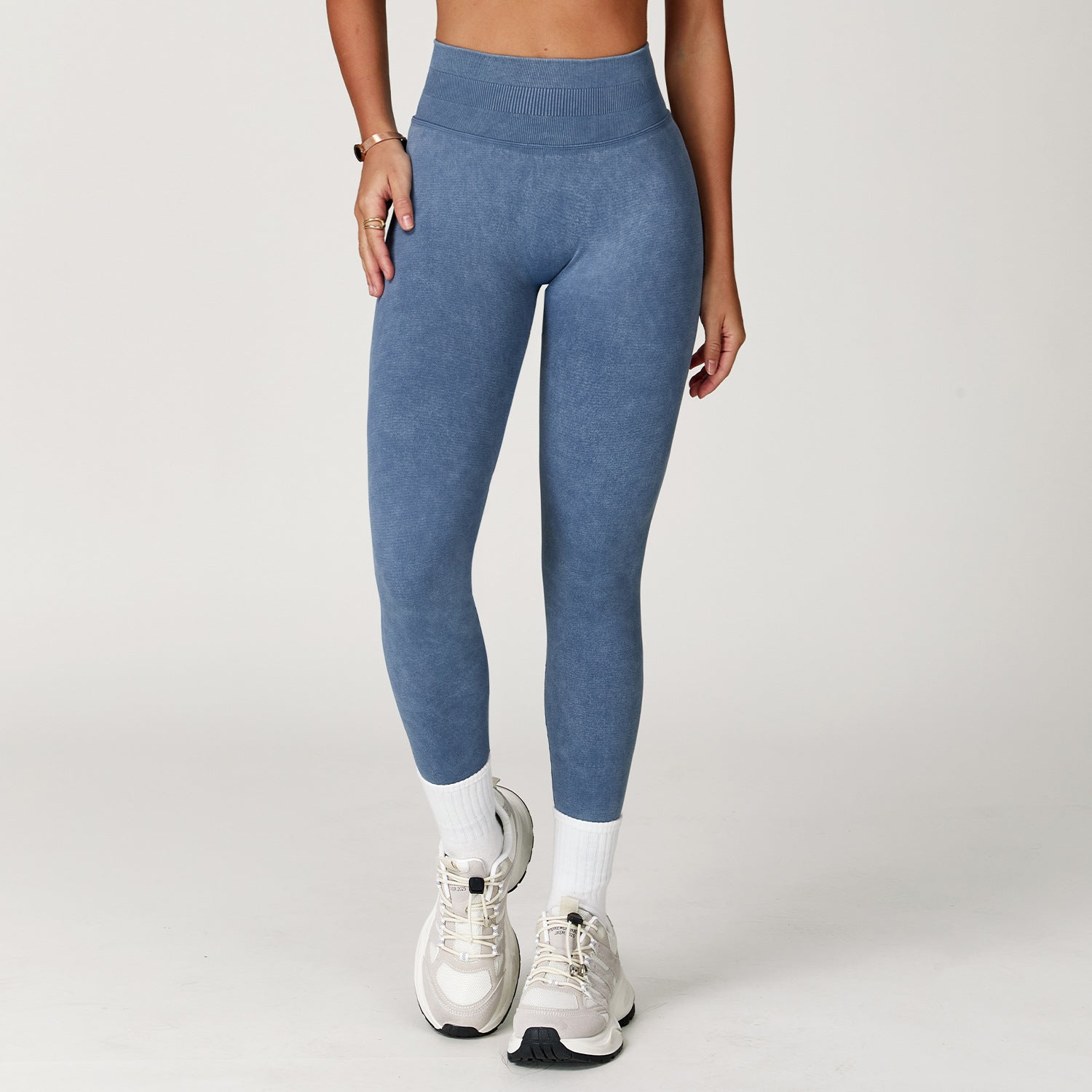 ATHENA Scrunch Bum Leggings - Blue