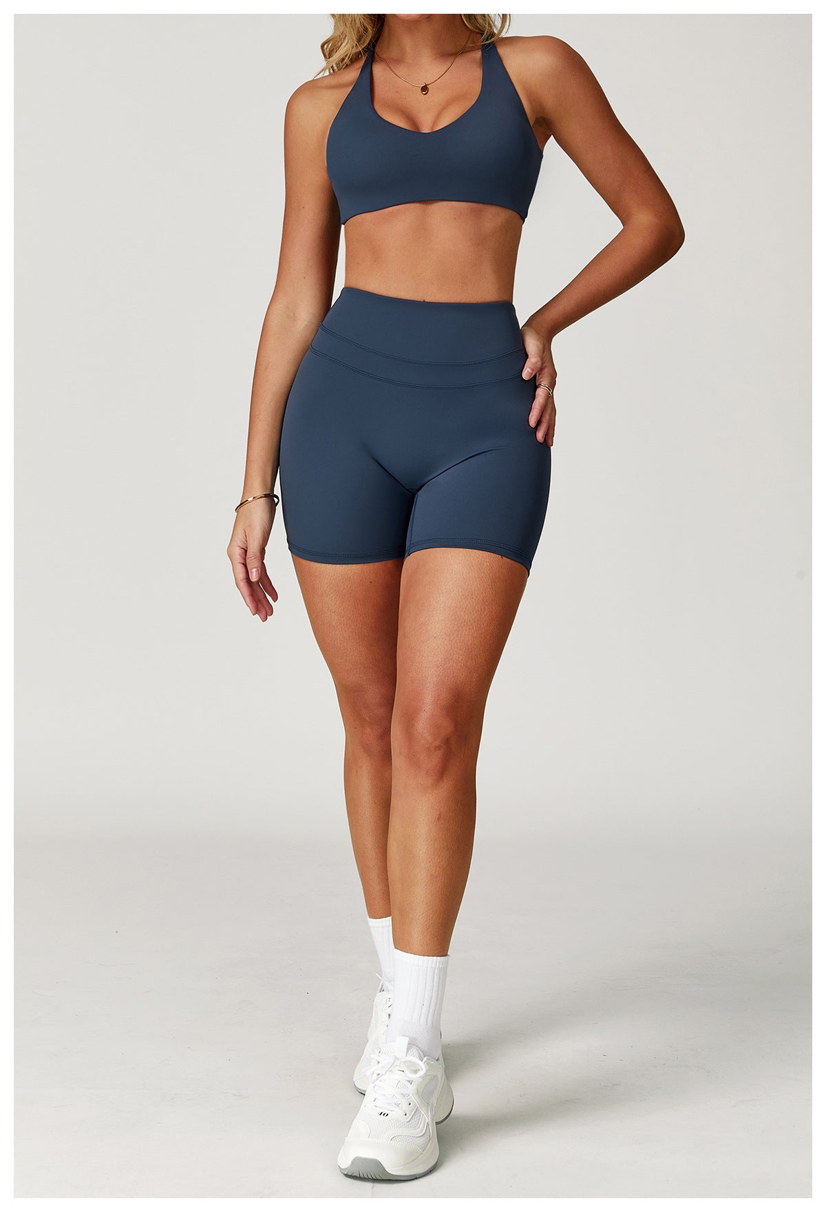 CORA Sports Bra - Navy
