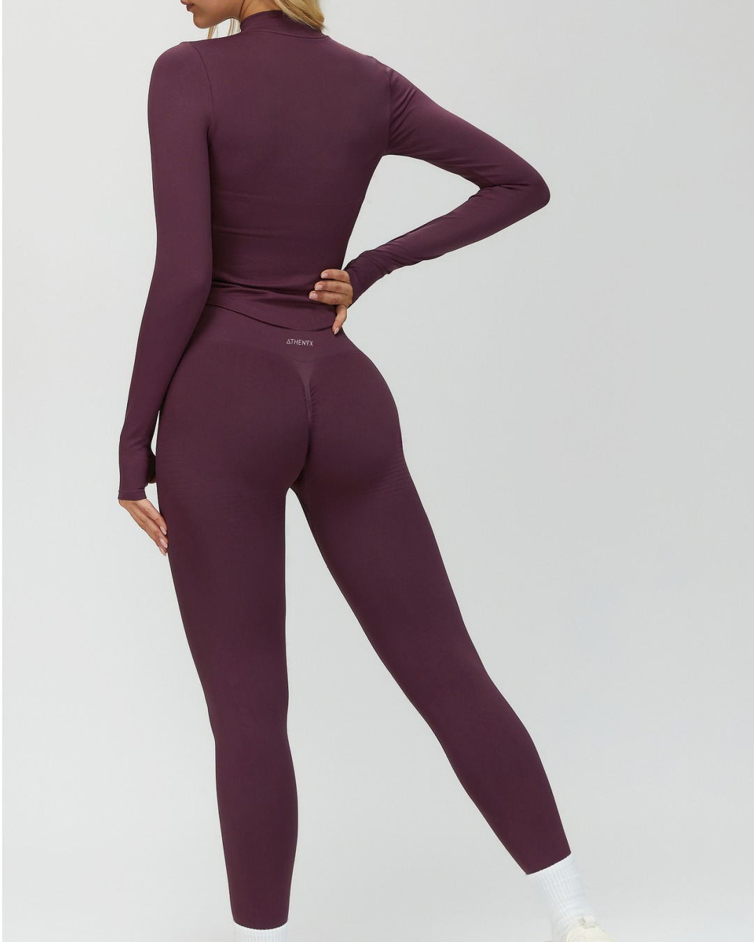 HERA Scrunch Bum Leggings - Plum