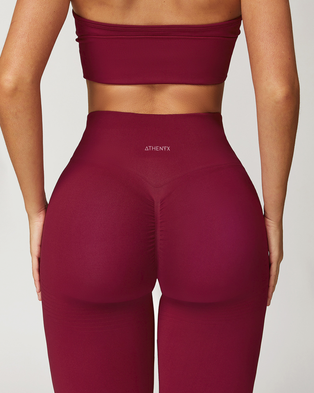 HERA Scrunch Bum Leggings - Cherry