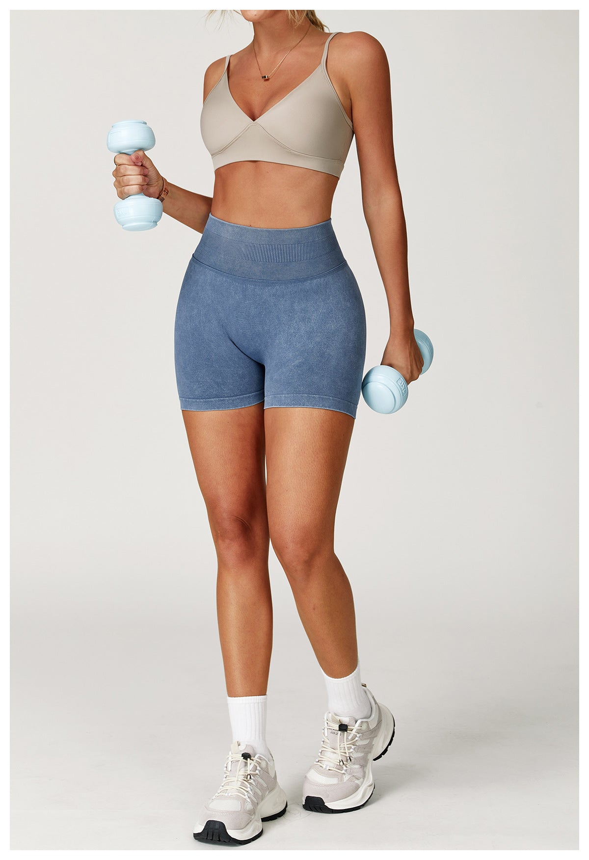 ATHENA Scrunch Bum Leggings - Blue