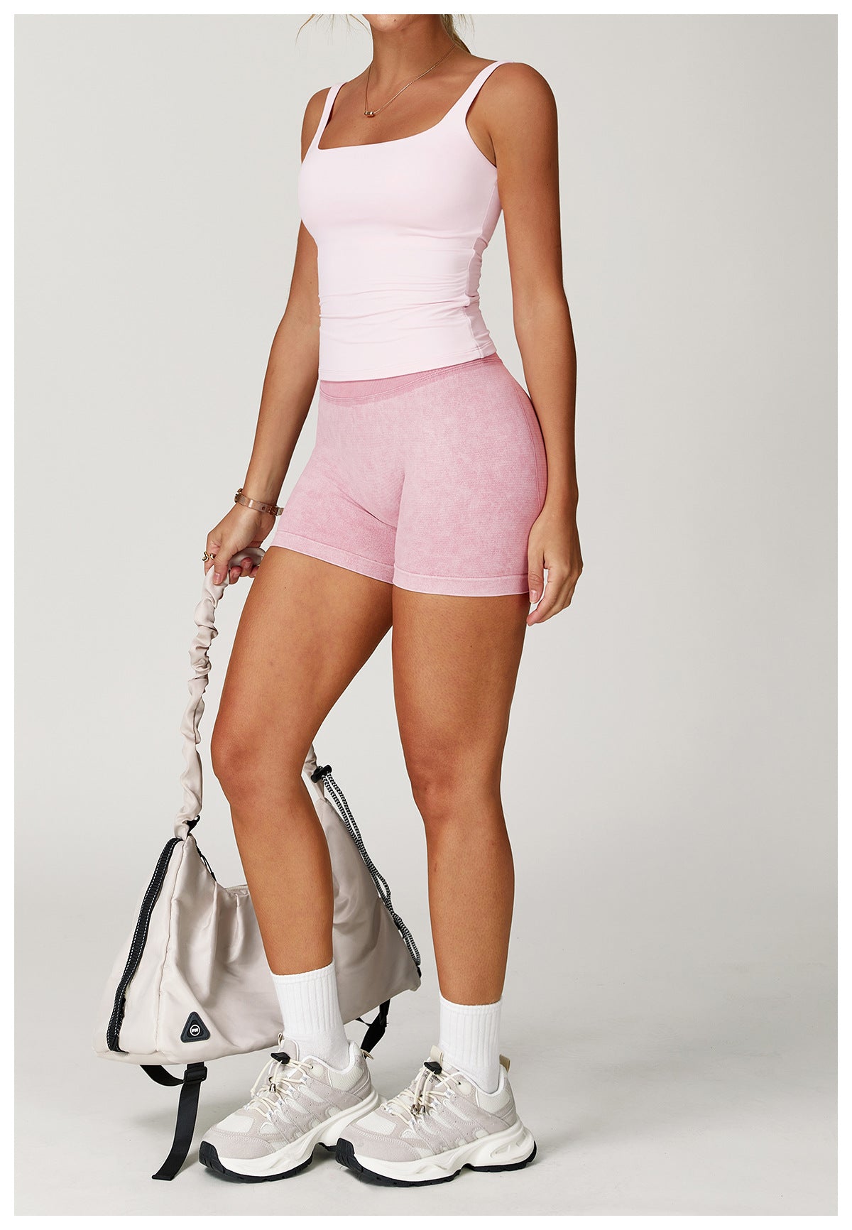 ATHENA Scrunch Bum Shorts - Pink