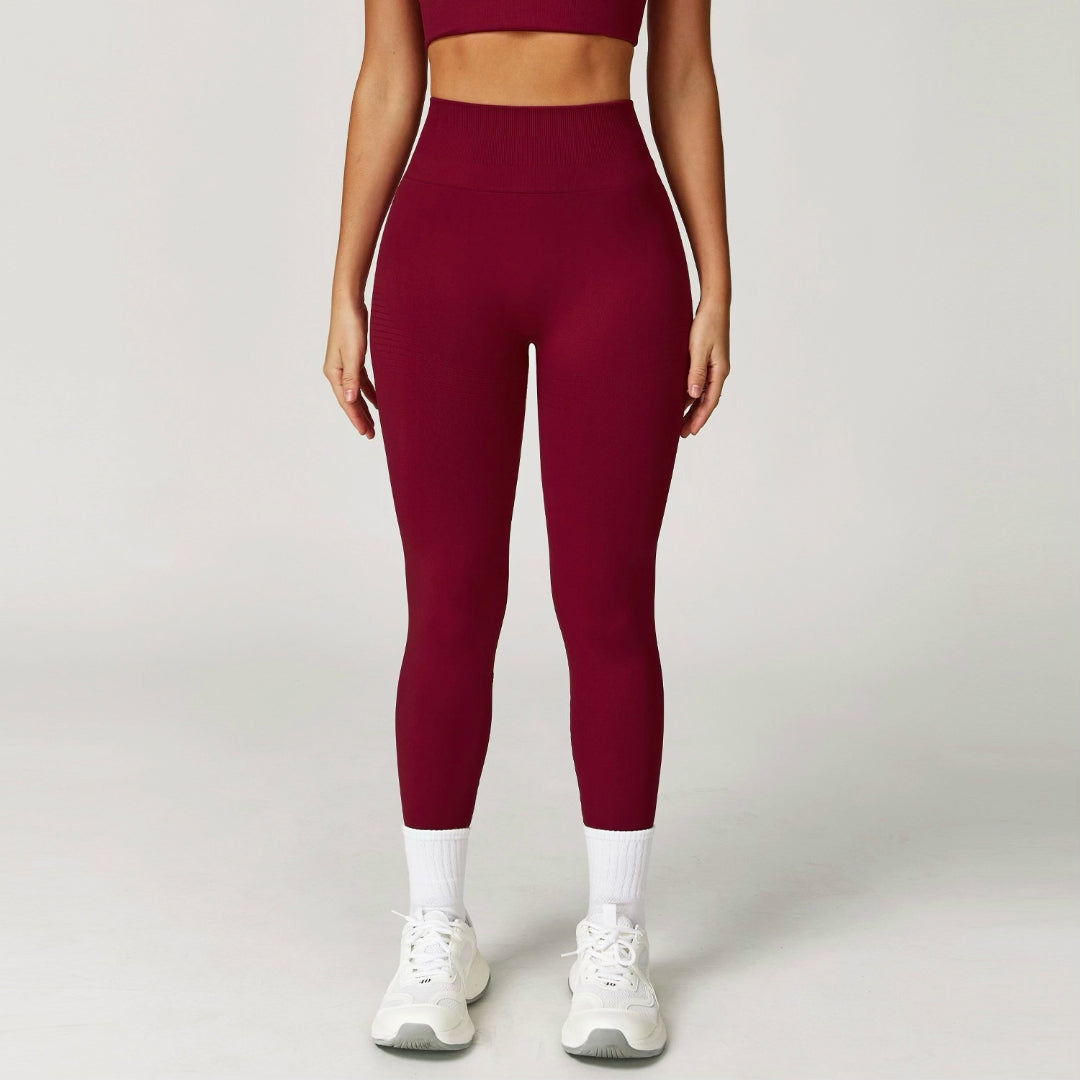 HERA Scrunch Bum Leggings - Cherry