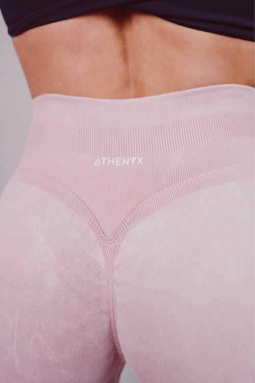 ATHENA Scrunch Bum Leggings - High Waist - Pink