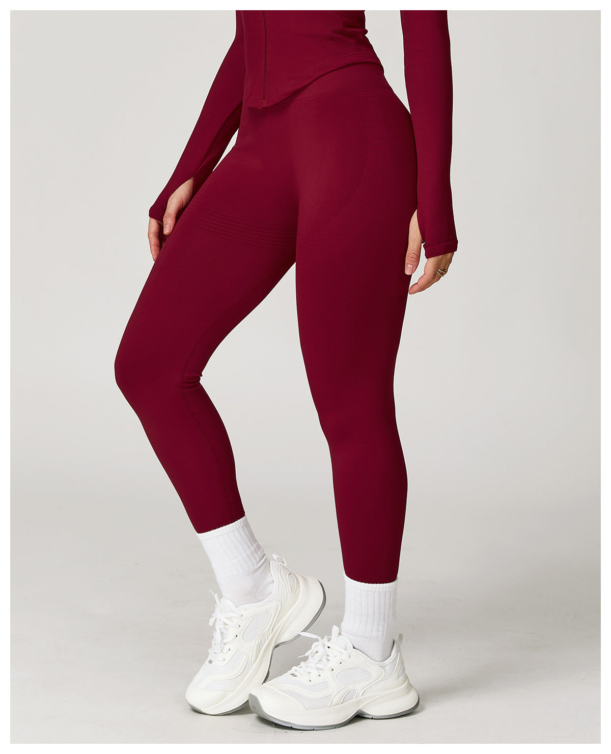 HERA Scrunch Bum Leggings - Cherry