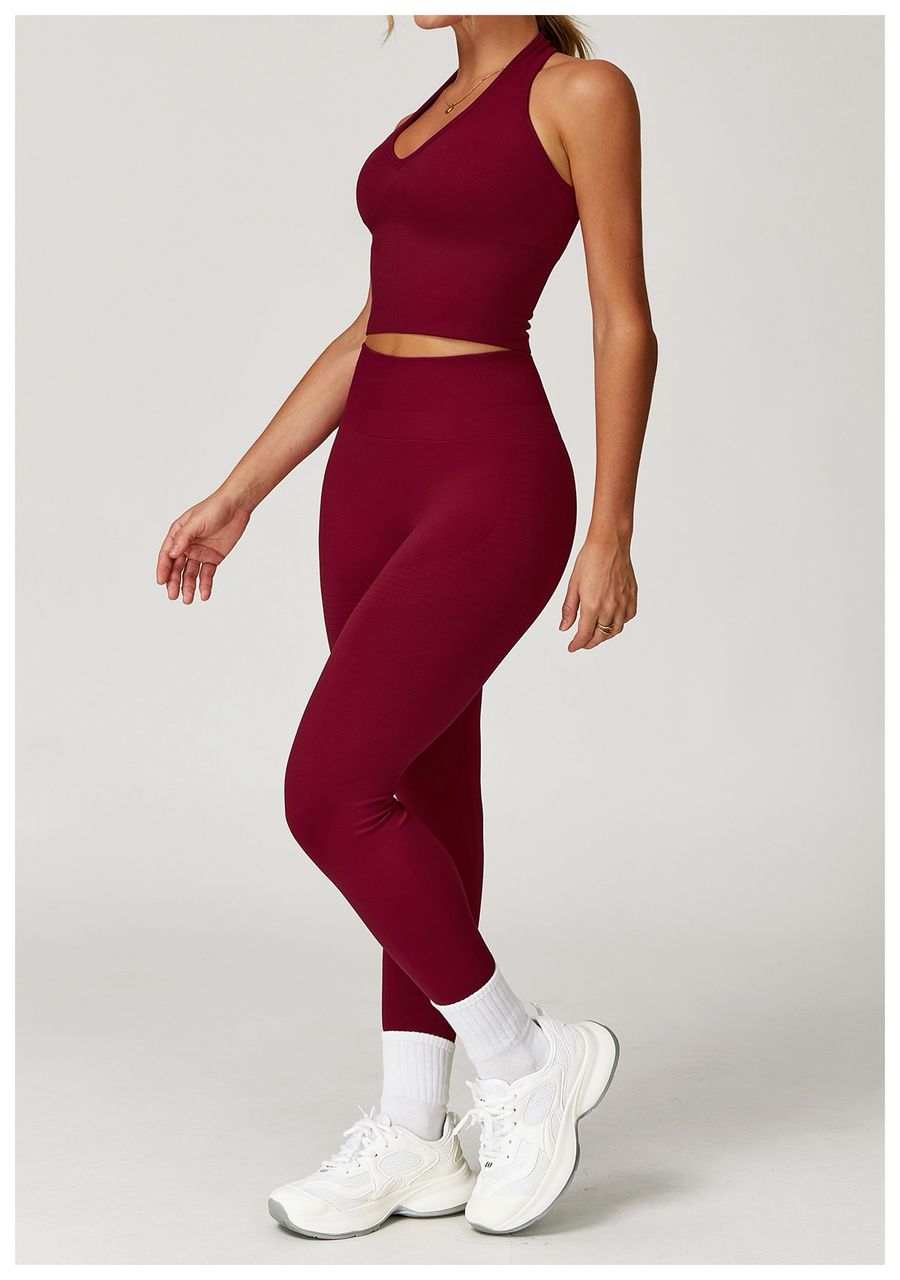HERA Scrunch Bum Leggings - Cherry